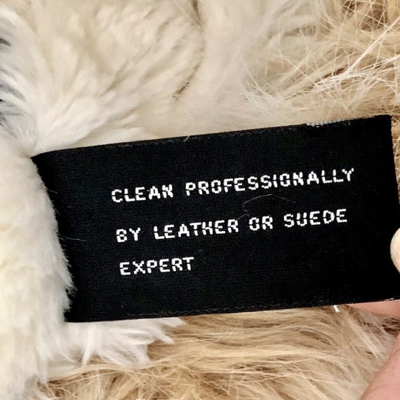 SUEDED LEATHER HAT Fleece Lined. Faux Fur Trim. Unisex. Nomad Inuit Warm. - Picture 4 of 7